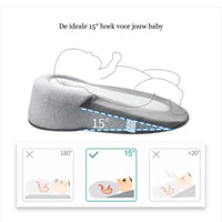 Baby Anti-Spuug Kussen met Memory Foam | Lazera